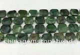 CNG8823 15.5 inches 16mm - 20mm faceted freeform african jade beads