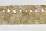 CNG8850 15.5 inches 8*12mm - 10*16mm nuggets matte citrine beads