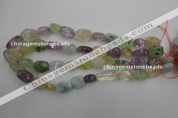 CNG886 15.5 inches 10*14mm – 15*20mm nuggets mixed quartz beads