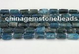 CNG8864 15.5 inches 8*12mm - 10*16mm nuggets matte apatite beads