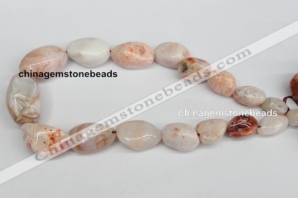 CNG89 15.5 inches 10*15mm - 20*35mm nuggets agate gemstone beads