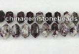 CNG8904 10*25mm - 14*30mm faceted nuggets tourmaline beads