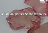 CNG895 15.5 inches 15*20mm – 25*48mm freeform dyed agate beads