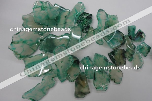 CNG8956 15.5 inches 15*20mm – 25*48mm freeform dyed agate beads