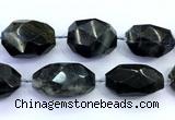 CNG8983 15 inches 30*35mm - 40*50mm faceted nuggets labradorite beads