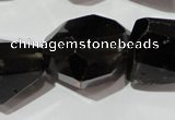 CNG905 15.5 inches 18*22mm – 20*32mm faceted nuggets smoky quartz beads