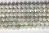 CNG9051 15.5 inches 8mm faceted nuggets white moonstone gemstone beads