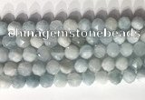 CNG9086 15.5 inches 10mm faceted nuggets aquamarine gemstone beads