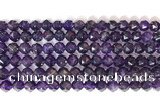 CNG9093 15.5 inches 8mm faceted nuggets amethyst gemstone beads