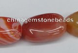 CNG92 15.5 inches 12*16mm - 20*30mm nuggets agate gemstone beads