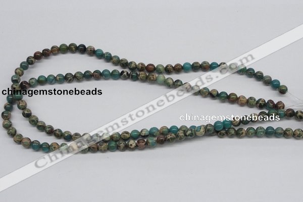 CNI02 16 inches 6mm round natural imperial jasper beads wholesale