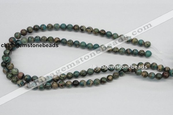 CNI03 16 inches 8mm round natural imperial jasper beads wholesale