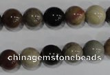 CNI204 15.5 inches 12mm round imperial jasper beads wholesale