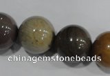 CNI207 15.5 inches 18mm round imperial jasper beads wholesale