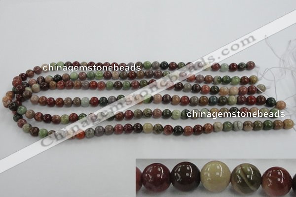 CNI301 15.5 inches 6mm round imperial jasper beads wholesale