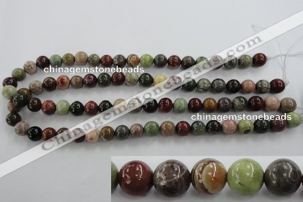 CNI303 15.5 inches 10mm round imperial jasper beads wholesale