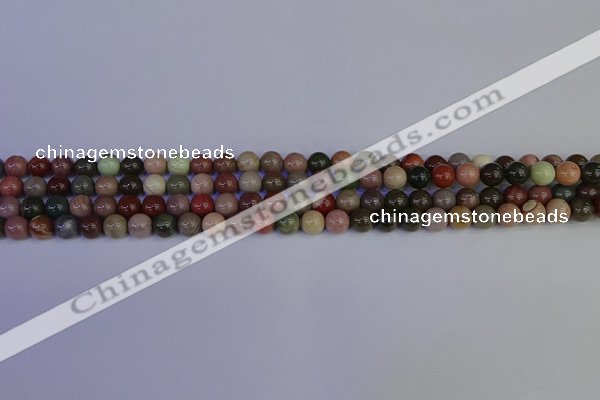 CNI350 15.5 inches 4mm round imperial jasper beads wholesale