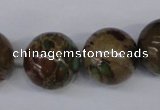 CNI55 15.5 inches 18mm round natural imperial jasper beads