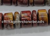 CNJ31 15.5 inches 6*18mm & 12*18mm rondelle noreena jasper beads