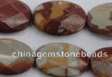 CNJ52 15.5 inches 20*30mm faceted oval noreena jasper beads