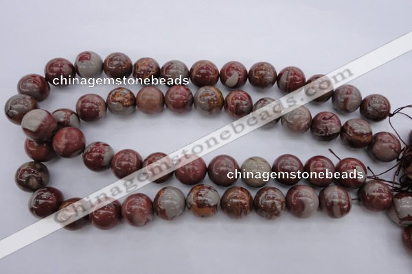 CNJ57 15.5 inches 16mm round noreena jasper beads wholesale