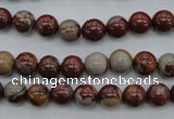 CNJ67 15.5 inches 8mm round noreena jasper beads wholesale