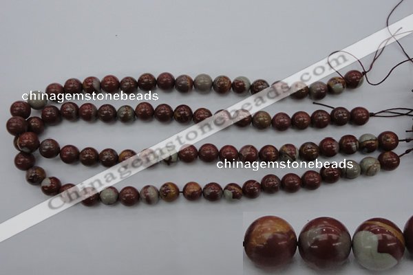 CNJ68 15.5 inches 10mm round noreena jasper beads wholesale