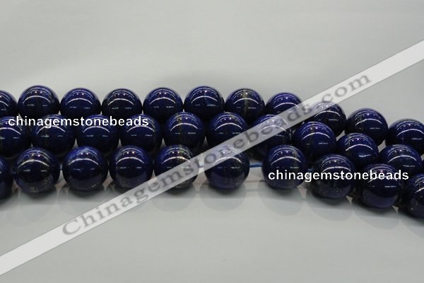 CNL1007 15.5 inches 18mm round A grade natural lapis lazuli beads