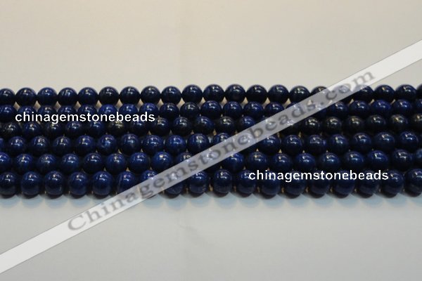 CNL1052 15.5 inches 7.5mm - 8mm round AB grade natural lapis lazuli beads