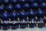 CNL1054 15.5 inches 7.5mm - 8mm round A+ grade natural lapis lazuli beads