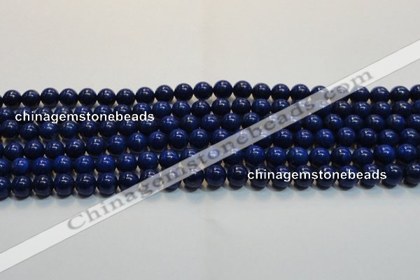 CNL1054 15.5 inches 7.5mm - 8mm round A+ grade natural lapis lazuli beads