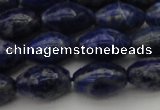 CNL1102 15.5 inches 8*12mm rice lapis lazuli gemstone beads