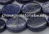 CNL1118 15.5 inches 12*16mm oval lapis lazuli gemstone beads