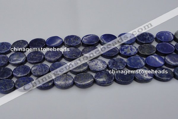 CNL1118 15.5 inches 12*16mm oval lapis lazuli gemstone beads