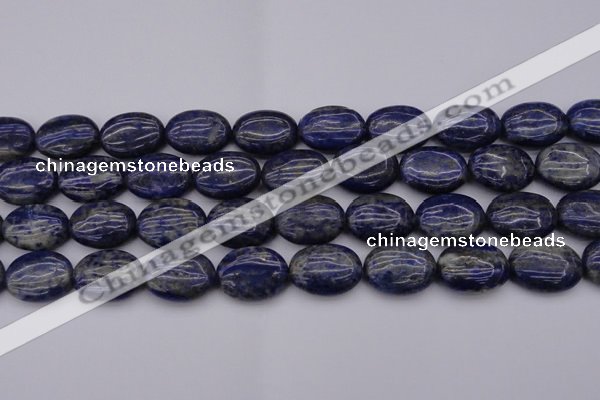 CNL1121 15.5 inches 15*20mm oval lapis lazuli gemstone beads