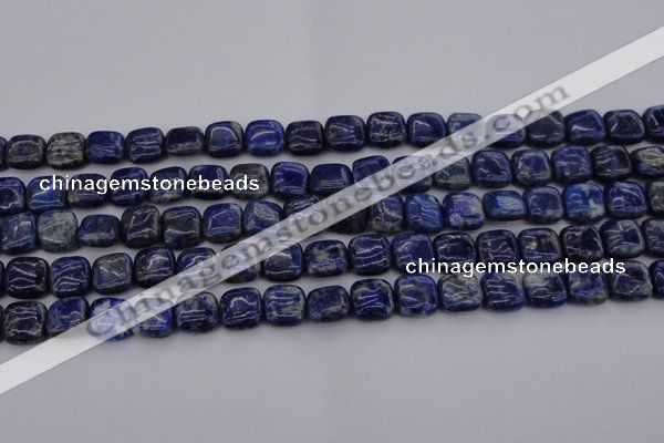 CNL1126 15.5 inches 10*10mm square lapis lazuli gemstone beads