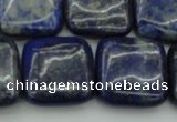 CNL1130 15.5 inches 18*18mm square lapis lazuli gemstone beads