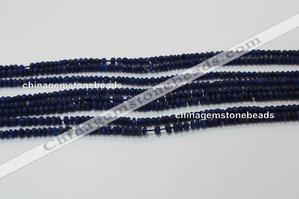 CNL1200 15.5 inches 1.5*2mm faceted rondelle natural lapis lazuli beads