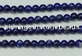 CNL1250 15.5 inches 3mm round natural lapis lazuli beads