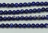 CNL1250 15.5 inches 3mm round natural lapis lazuli beads