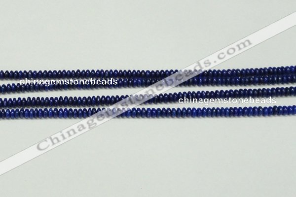 CNL1260 15.5 inches 2*5mm rondelle natural lapis lazuli beads