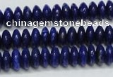 CNL1261 15.5 inches 4*8mm rondelle natural lapis lazuli beads