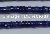 CNL1265 15.5 inches 3*6mm tyre natural lapis lazuli beads