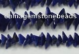 CNL1273 15.5 inches 4*6mm - 5*8mm pyramid natural lapis lazuli beads