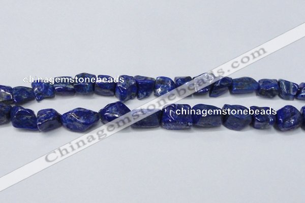 CNL1275 15.5 inches 12*16mm - 15*20mm nuggets natural lapis lazuli beads