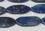 CNL1296 15.5 inches 14*30mm marquise natural lapis lazuli beads