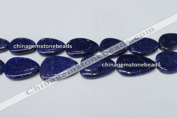 CNL1300 15.5 inches 25*35mm - 35*45mm freeform natural lapis lazuli beads