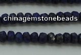 CNL1400 15.5 inches 2.5*4mm faceted rondelle lapis lazuli beads