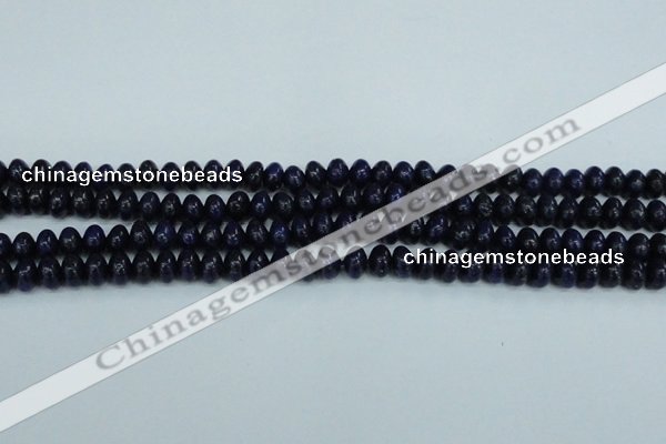 CNL1500 15.5 inches 4*6mm rondelle lapis lazuli beads wholesale