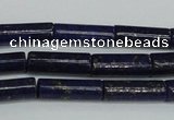 CNL1508 15.5 inches 4*12mm tube lapis lazuli beads wholesale